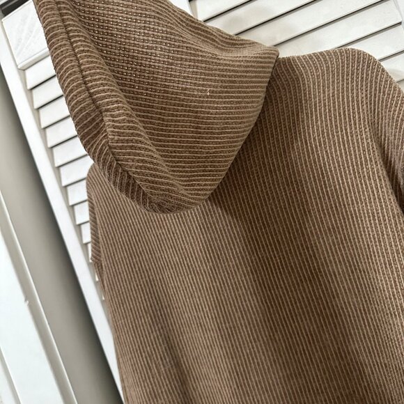 URBAN Romantics Brown Knit Hoodie - Picture 6 of 6